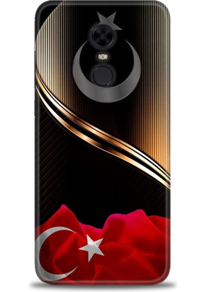 Xiaomi Redmi 5 Plus Kılıf Hd Baskılı Kılıf + Seramik Tam Kaplayan Ekran Koruyucu 33