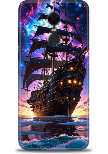 Xiaomi Redmi 5 Plus Kılıf Hd Baskılı Kılıf + Seramik Tam Kaplayan Ekran Koruyucu 236