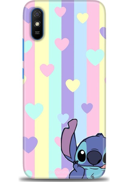 Xiaomi Redmi 9A Hd Baskılı Kılıf + Seramik Tam Kaplayan Ekran Koruyucu 494