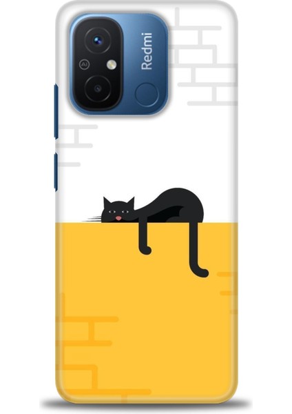 Xiaomi Redmi 12C Kılıf Hd Baskılı Kılıf + Seramik Tam Kaplayan Ekran Koruyucu 79