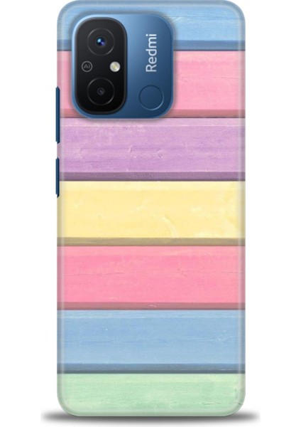 Xiaomi Redmi 12C Kılıf Hd Baskılı Kılıf + Seramik Tam Kaplayan Ekran Koruyucu 431