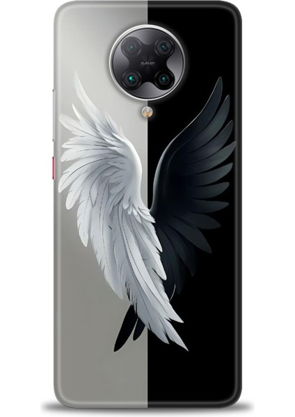 Xiaomi Redmi K30 Pro Hd Baskılı Kılıf + Seramik Tam Kaplayan Ekran Koruyucu 146