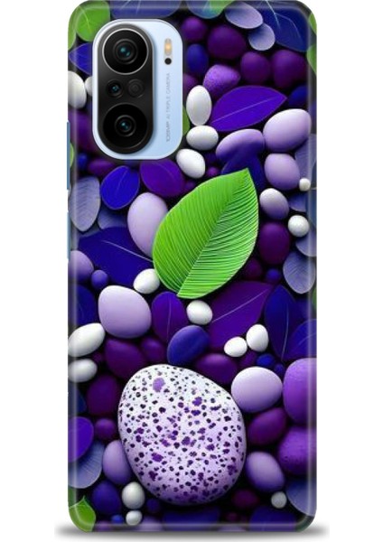 Xiaomi Redmi K40 Hd Baskılı Kılıf + Seramik Tam Kaplayan Ekran Koruyucu 341