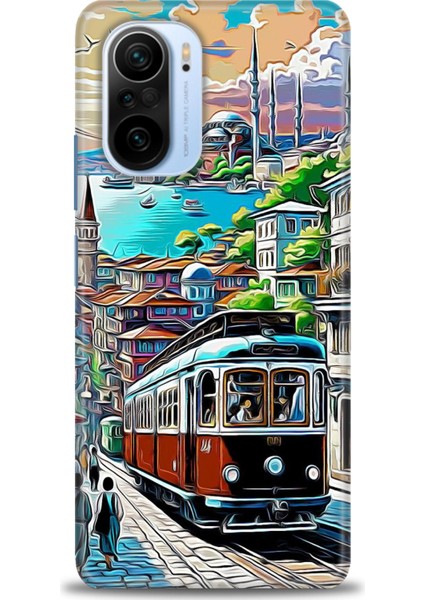 Xiaomi Redmi K40 Pro Hd Baskılı Kılıf + Seramik Tam Kaplayan Ekran Koruyucu 225