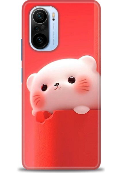 Xiaomi Redmi K40 Pro Hd Baskılı Kılıf + Seramik Tam Kaplayan Ekran Koruyucu 75