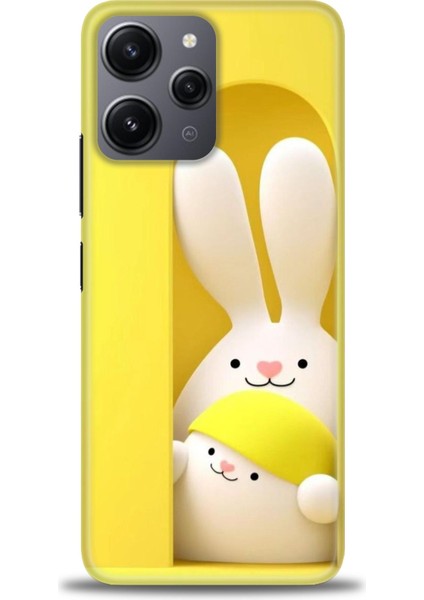 Xiaomi Redmi 12 Kılıf Hd Baskılı Kılıf + Seramik Tam Kaplayan Ekran Koruyucu 76