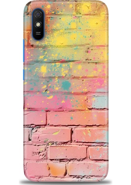 Xiaomi Redmi 9A Hd Baskılı Kılıf + Seramik Tam Kaplayan Ekran Koruyucu 432