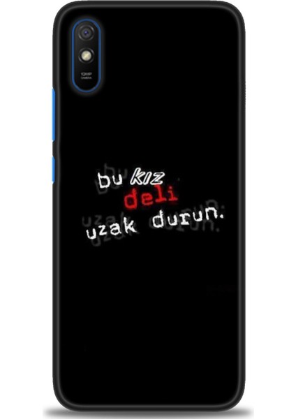 Xiaomi Redmi 9A Hd Baskılı Kılıf + Seramik Tam Kaplayan Ekran Koruyucu 398