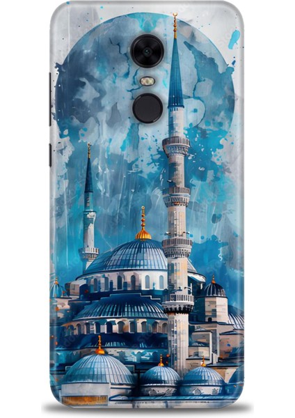 Xiaomi Redmi 5 Plus Kılıf Hd Baskılı Kılıf + Seramik Tam Kaplayan Ekran Koruyucu 228