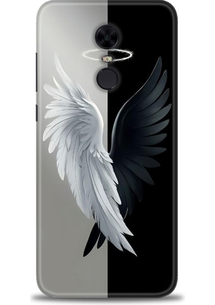 Xiaomi Redmi 5 Plus Kılıf Hd Baskılı Kılıf + Seramik Tam Kaplayan Ekran Koruyucu 146