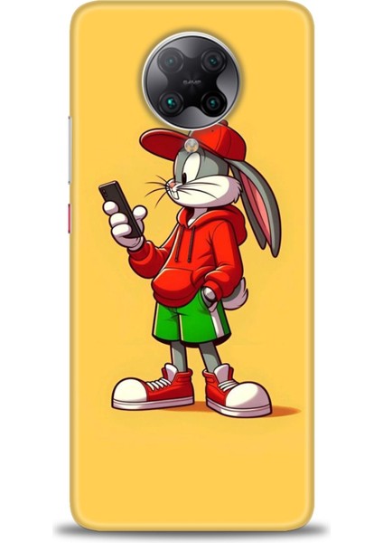 Xiaomi Redmi K30 Pro Hd Baskılı Kılıf + Seramik Tam Kaplayan Ekran Koruyucu 401