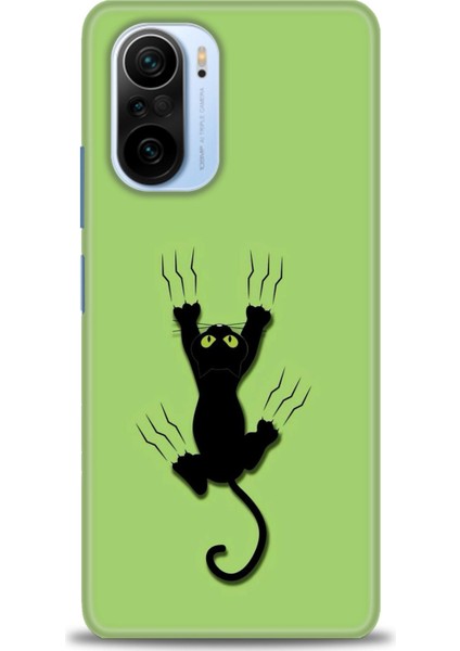 Xiaomi Redmi K40 Hd Baskılı Kılıf + Seramik Tam Kaplayan Ekran Koruyucu 65