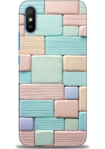 Xiaomi Redmi 9A Hd Baskılı Kılıf + Seramik Tam Kaplayan Ekran Koruyucu 440