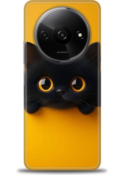 Xiaomi Redmi A3 4g 2024 Hd Baskılı Kılıf + Seramik Tam Kaplayan Ekran Koruyucu 64