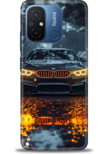 Xiaomi Redmi 12C Kılıf Hd Baskılı Kılıf + Seramik Tam Kaplayan Ekran Koruyucu 488