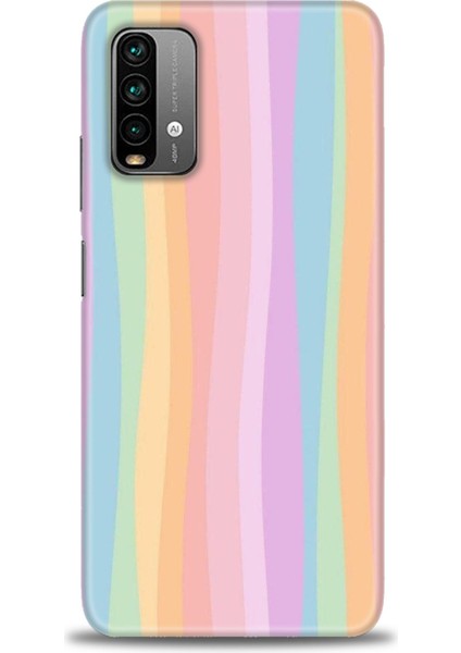 Xiaomi Redmi 9t Hd Baskılı Kılıf + Seramik Tam Kaplayan Ekran Koruyucu 428