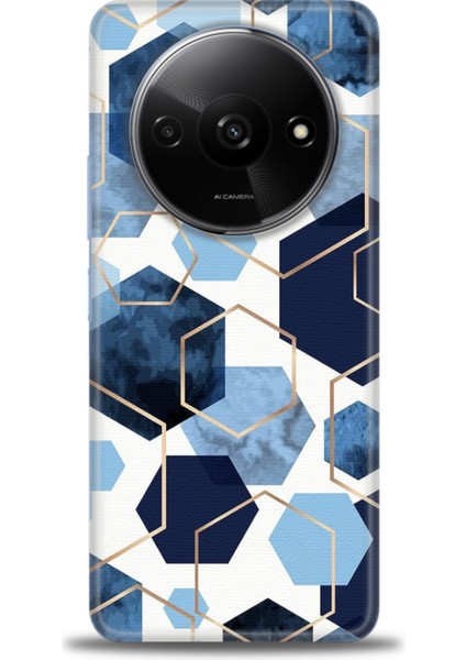 Xiaomi Redmi A3 4g 2024 Hd Baskılı Kılıf + Seramik Tam Kaplayan Ekran Koruyucu 324