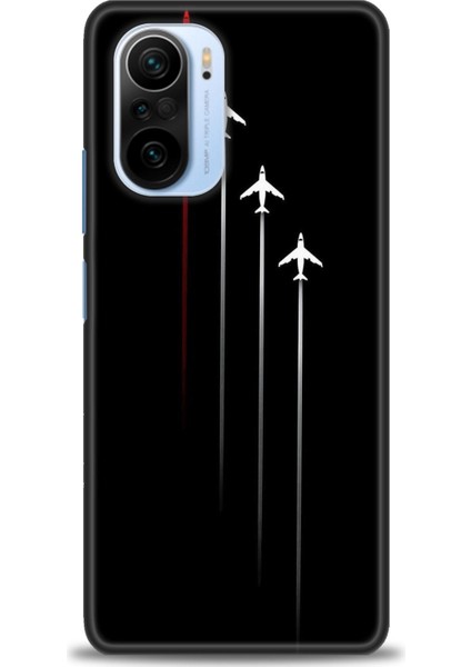Xiaomi Redmi K40 Hd Baskılı Kılıf + Seramik Tam Kaplayan Ekran Koruyucu 386