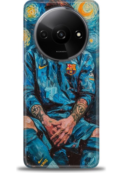 Xiaomi Redmi A3 4g 2024 Hd Baskılı Kılıf + Seramik Tam Kaplayan Ekran Koruyucu 12