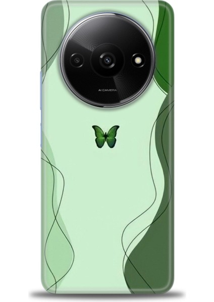 Xiaomi Redmi A3 4g 2024 Hd Baskılı Kılıf + Seramik Tam Kaplayan Ekran Koruyucu 187