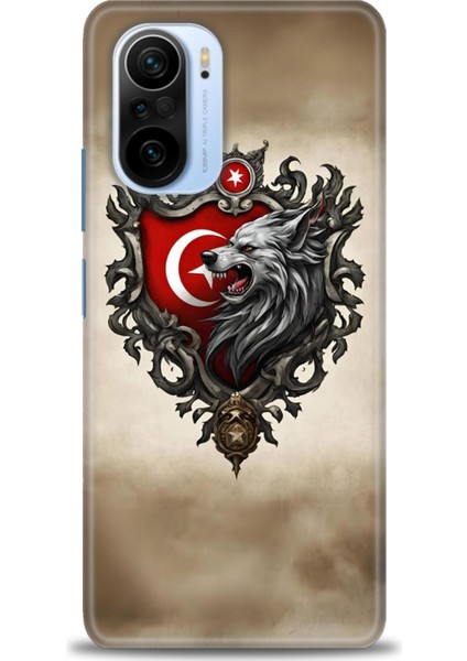 Xiaomi Redmi K40 Pro Hd Baskılı Kılıf + Seramik Tam Kaplayan Ekran Koruyucu 461