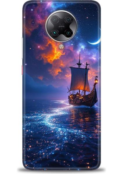 Xiaomi Redmi K30 Pro Hd Baskılı Kılıf + Seramik Tam Kaplayan Ekran Koruyucu 235