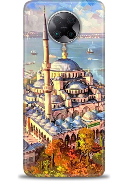 Xiaomi Redmi K30 Pro Hd Baskılı Kılıf + Seramik Tam Kaplayan Ekran Koruyucu 226