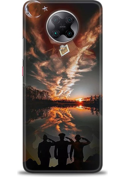 Xiaomi Redmi K30 Pro Hd Baskılı Kılıf + Seramik Tam Kaplayan Ekran Koruyucu 26
