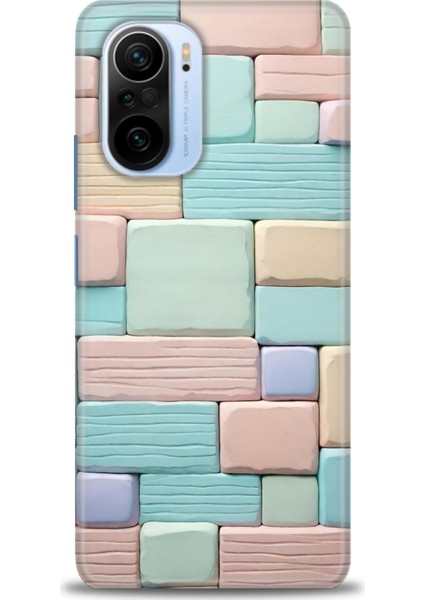 Xiaomi Redmi K40 Hd Baskılı Kılıf + Seramik Tam Kaplayan Ekran Koruyucu 440