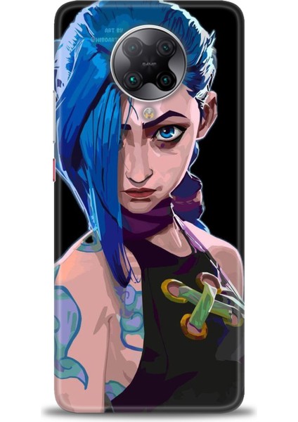 Xiaomi Redmi K30 Pro Hd Baskılı Kılıf + Seramik Tam Kaplayan Ekran Koruyucu 271
