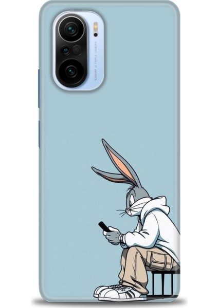 Xiaomi Redmi K40 Pro Hd Baskılı Kılıf + Seramik Tam Kaplayan Ekran Koruyucu 410