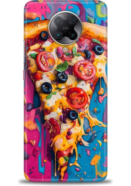 Xiaomi Redmi K30 Pro Hd Baskılı Kılıf + Seramik Tam Kaplayan Ekran Koruyucu 450