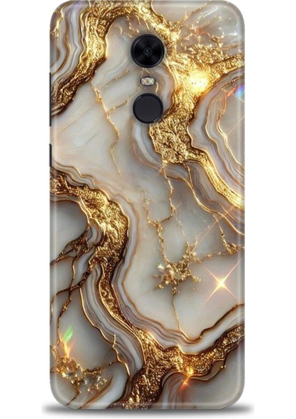 Xiaomi Redmi 5 Plus Kılıf Hd Baskılı Kılıf + Seramik Tam Kaplayan Ekran Koruyucu 313