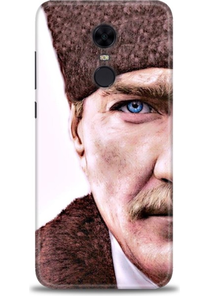 Xiaomi Redmi 5 Plus Kılıf Hd Baskılı Kılıf + Seramik Tam Kaplayan Ekran Koruyucu 29