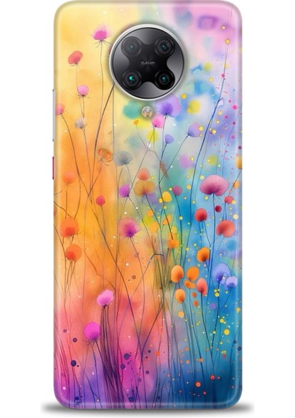 Xiaomi Redmi K30 Pro Hd Baskılı Kılıf + Seramik Tam Kaplayan Ekran Koruyucu 413