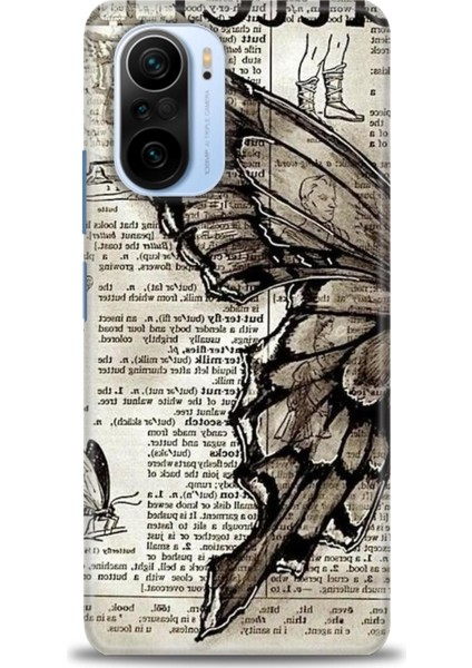 Xiaomi Redmi K40 Pro Hd Baskılı Kılıf + Seramik Tam Kaplayan Ekran Koruyucu 209