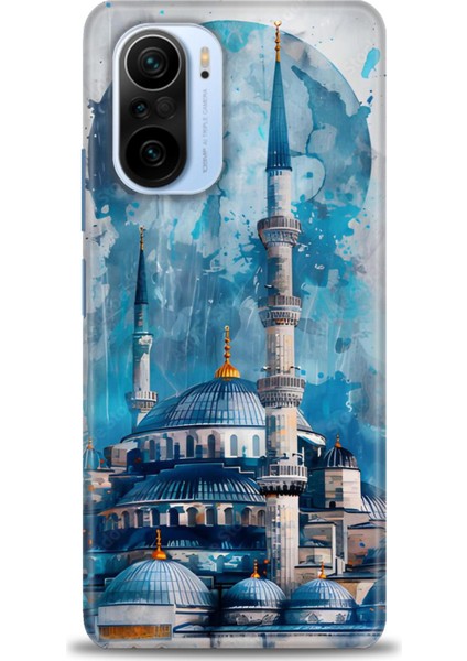 Xiaomi Redmi K40 Pro Hd Baskılı Kılıf + Seramik Tam Kaplayan Ekran Koruyucu 228
