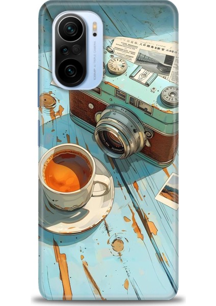 Xiaomi Redmi K40 Pro Hd Baskılı Kılıf + Seramik Tam Kaplayan Ekran Koruyucu 269