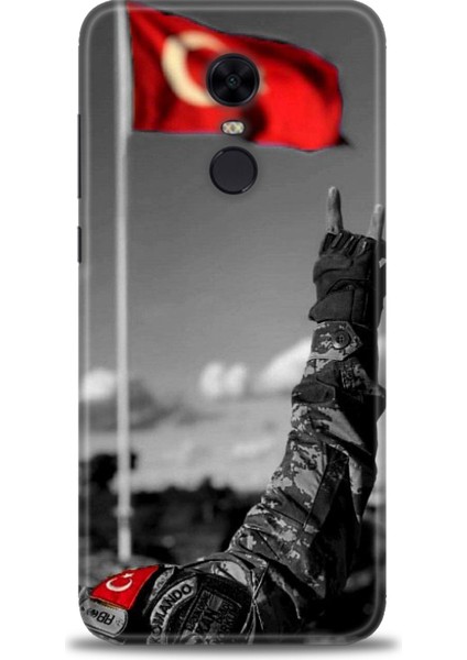 Xiaomi Redmi 5 Plus Kılıf Hd Baskılı Kılıf + Seramik Tam Kaplayan Ekran Koruyucu 35