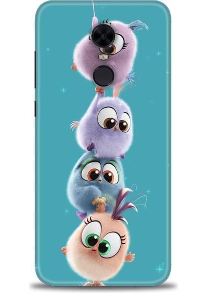 Xiaomi Redmi 5 Plus Kılıf Hd Baskılı Kılıf + Seramik Tam Kaplayan Ekran Koruyucu 368