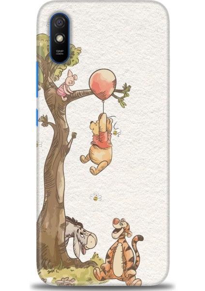 Xiaomi Redmi 9A Hd Baskılı Kılıf + Seramik Tam Kaplayan Ekran Koruyucu 52