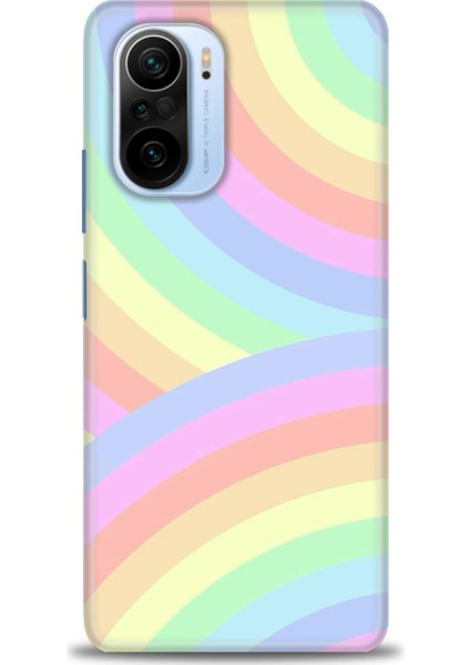 Xiaomi Redmi K40 Pro Hd Baskılı Kılıf + Seramik Tam Kaplayan Ekran Koruyucu 425