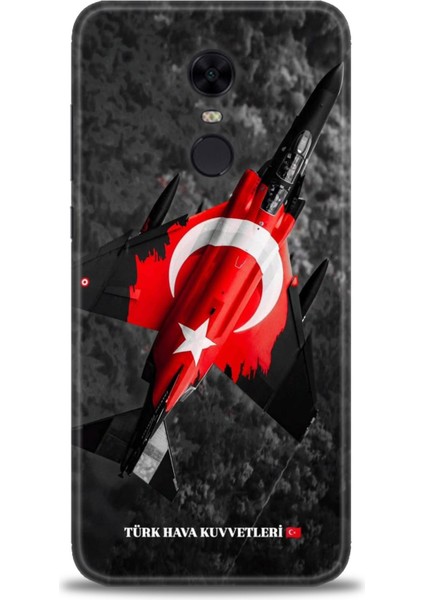 Xiaomi Redmi 5 Plus Kılıf Hd Baskılı Kılıf + Seramik Tam Kaplayan Ekran Koruyucu 37