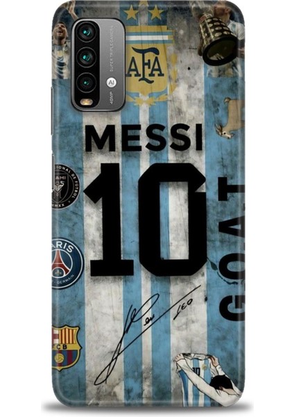 Xiaomi Redmi 9t Hd Baskılı Kılıf + Seramik Tam Kaplayan Ekran Koruyucu 15