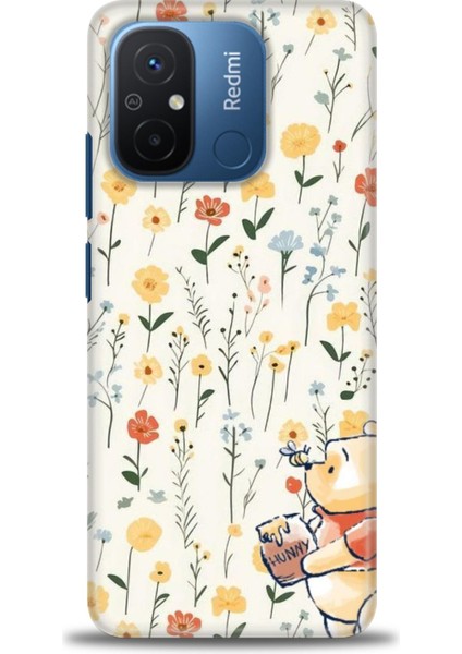 Xiaomi Redmi 12C Kılıf Hd Baskılı Kılıf + Seramik Tam Kaplayan Ekran Koruyucu 56