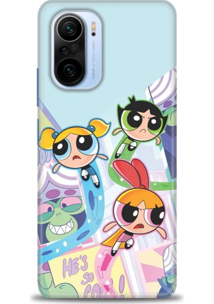 Xiaomi Redmi K40 Hd Baskılı Kılıf + Seramik Tam Kaplayan Ekran Koruyucu 124