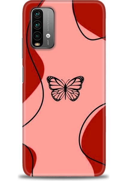 Xiaomi Redmi 9t Hd Baskılı Kılıf + Seramik Tam Kaplayan Ekran Koruyucu 189