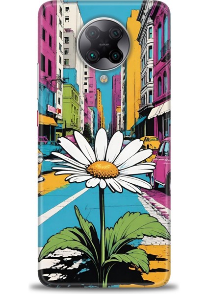 Xiaomi Redmi K30 Pro Hd Baskılı Kılıf + Seramik Tam Kaplayan Ekran Koruyucu 443