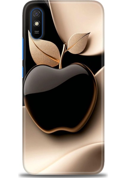 Xiaomi Redmi 9A Hd Baskılı Kılıf + Seramik Tam Kaplayan Ekran Koruyucu 350