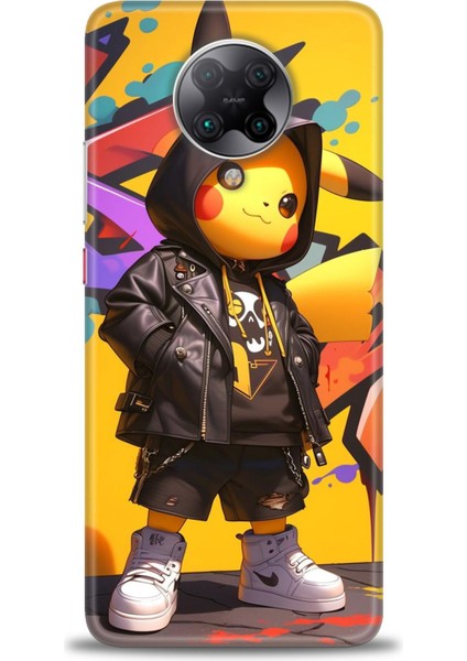 Xiaomi Redmi K30 Pro Hd Baskılı Kılıf + Seramik Tam Kaplayan Ekran Koruyucu 251